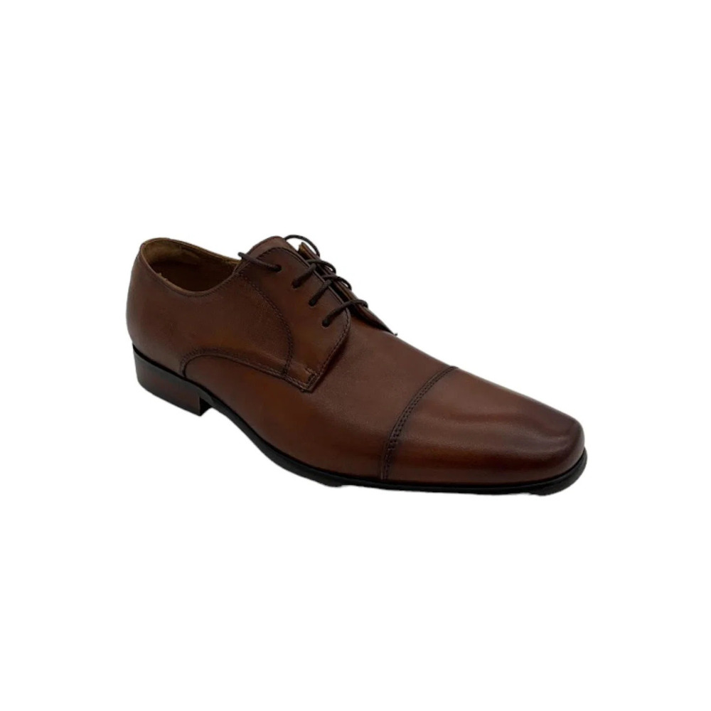Florsheim Shoe Company Men's Angelo Cap-Toe Oxfords Brown - Medium